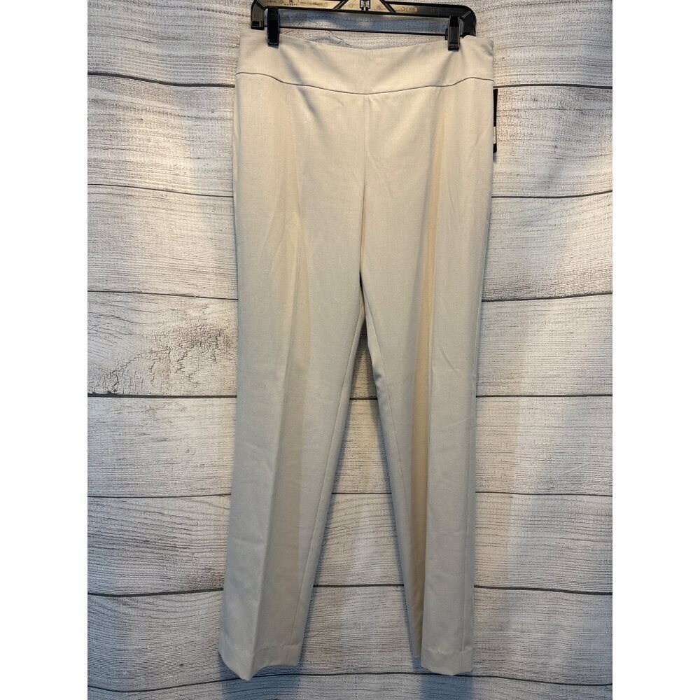 NWT Nic + Zoe Khaki Dress Pants Size 10